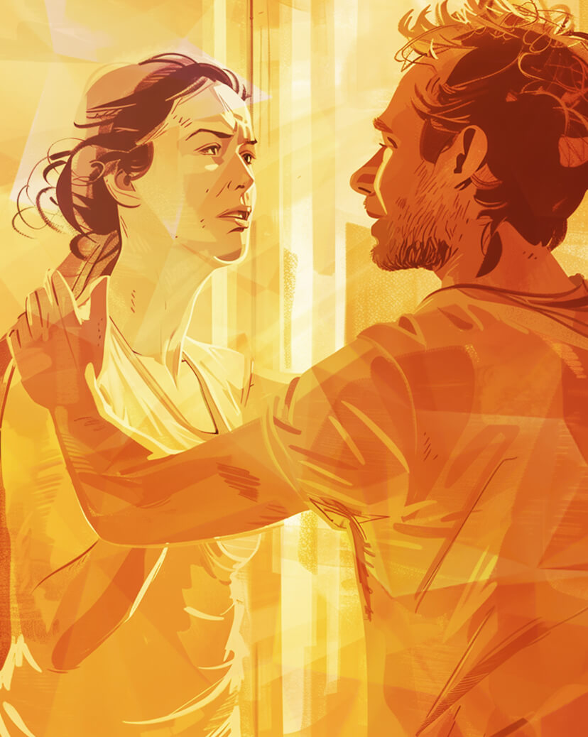 Женщина с мужчиной