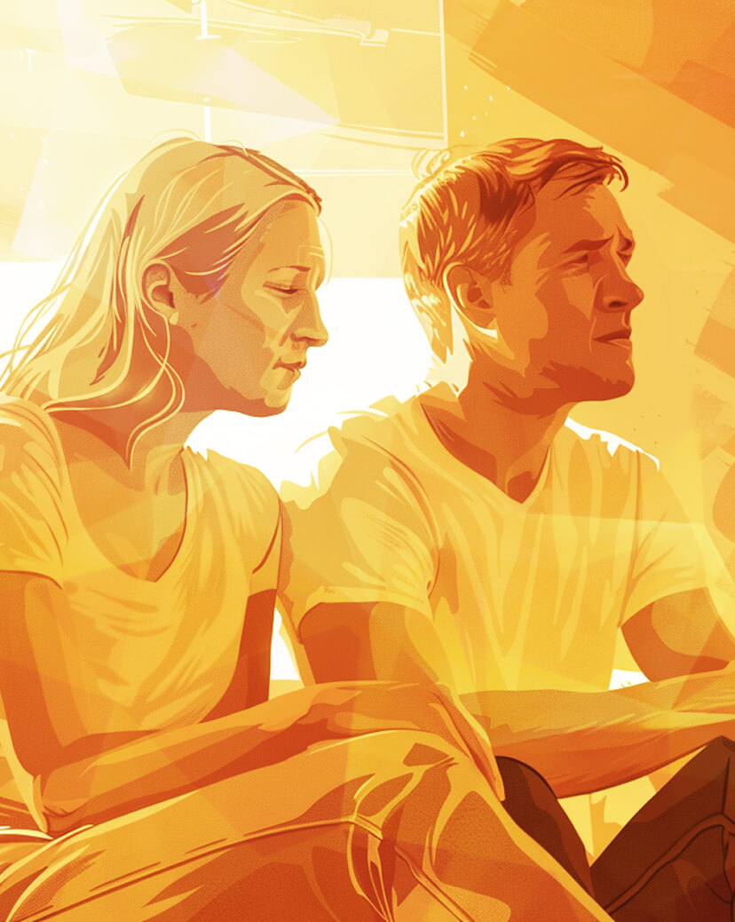 Женщина с мужчиной