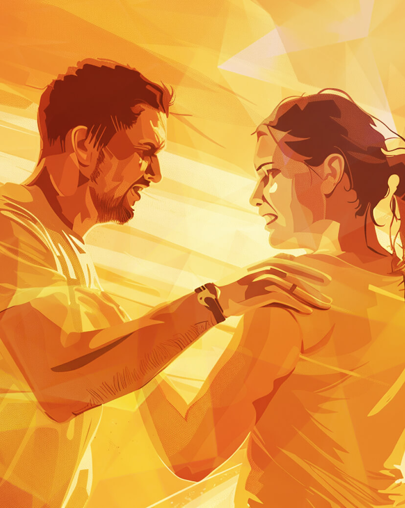 Женщина с мужчиной